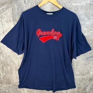 vintage Grandpa‎ baseball tee with red accents streetwear Men's 2XL